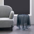 Contemporary Scandinavian Round Tablecloth Acrylic End Table For Living Room