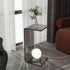 Modern Minimalist Rectangular Acrylic Side Table For Living Room