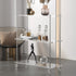 Contemporary Creative Rectangular Acrylic Steel Side Table 2/3-Tier For Living Room