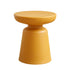 Modern Minimalist Round Cylinder PE End Table 1-Tier For Living Room