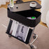 Contemporary Simplicity Rectangular Stainless Steel Side Table 1-Drawer For Living Room