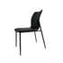 Modern Minimalist Leather Carbon Steel Sponge Square Dining Chair Backrest For Dining Room