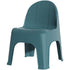 Modern Minimalist Square Half Round PP Plastic Chair Backrest For Living Room