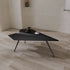 Modern Art Deco Plane Triangle Iron Coffee Table For Living Room