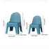 Modern Minimalist Square Half Round PP Plastic Chair Backrest For Living Room