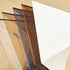 Modern Minimalist Geometric Corner Triangle Marble Glass Wood End Table 1-Tier For Living Room