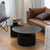 Modern Minimalist Round Cylinder Stainless Steel Coffee Table For Living Room