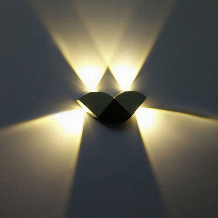 Modern Simplicity Butterfly Aluminum LED Wall Sconce Lamp For Living Room