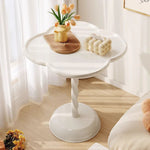 Modern Minimalist Square Round Base PP End Table For Living Room