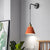 Contemporary Scandinavian Cone Aluminum Iron 1-Light Wall Sconce Lamp For Bedroom