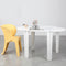 Modern Minimalist Plastic Cloud Design Four Legs Dining Table For Dining Room