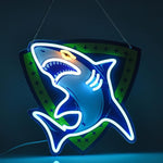 Contemporary Creative Shark Acrylic LED Wall Sconce Lamp For Bedroom