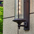 Contemporary Retro Waterproof Aluminum Glass Cylinder 1-Light Wall Sconce Lamp For Garden