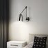 Contemporary Industrial Swingable Cone Metal 1-Light Wall Sconce Lamp For Bedroom