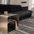 Modern Minimalist Rectangular Stainless Steel End Table 1-Tier For Living Room