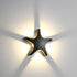 Contemporary Simplicity Aluminum Starfish Design LED Waterproof Wall Sconce Lamp For Outdoor Patio