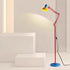 Modern Simplicity Iron Half Circle 1-Light Standing Floor Lamp For Bedroom