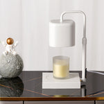 Modern Minimalist Square Iron 1-Light Melting Wax Table Lamp For Bedroom