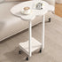 Contemporary Creative Bear Stainless Steel End Table 2-Tier For Living Room