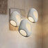 Traditional Japanese Iron Polystyrene Skeletonized Geometry 1-Light Pendant Light For Dining Room