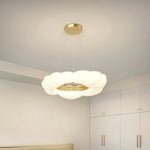 Contemporary Creative PE Cloud Shape Iron LED Pendant Light For Living Room