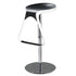 Contemporary Nordic Round ABS Metal Base Bar Stool Footrest Liftable Swivel For Dining Room