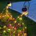 Contemporary Creative Solar Kettle Iron LED Outdoor Light For Garden