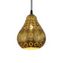 Contemporary Luxury Hollow Wrought Iron Cage 1-Light Pendant Light For Living Room