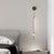 Modern Minimalist Strip Antler Orb Full Copper Crystal Silicone LED Wall Sconce Lamp For Bedroom