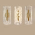Modern Luxury Iron Acrylic Cylinder Cutting Line LED For Bedside