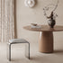 Modern Minimalist Rectangular Acrylic Leather Vanity Stool For Bedroom