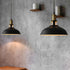 Contemporary Industrial Round Pot Lid Iron 1-Light Pendant Light For Living Room