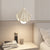 Contemporary Creative Shell Iron Resin Acrylic LED Pendant Light For Living Room