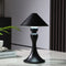 Contemporary Simplicity Conical Shade Hardware Base LED USB Table Lamp For Bedroom