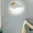 Contemporary Simplicity Iron Acrylic Cloud Shade LED Wall Sconce Lamp For Living Room