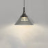 Contemporary Nordic Iron Aluminum Conical LED Liftable Pendant Light For Bedroom