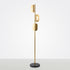 Contemporary Simplicity Folding Square Metal Marble Base 3-Light Standing Floor Lamp For Home Office