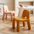 Contemporary Creative Square Plastic Children Chair Backrest For Living Room