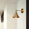 Contemporary Retro Iron Cylinder Cone 1-Light Wall Sconce Lamp For Hallway