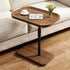 Modern Minimalist Rectangular Artificial Panel Hardware End Table For Living Room