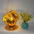 Contemporary Creative Glass Lava Design 1-Light Table Lamp For Bedroom