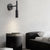 Modern Minimalist Cylinder Rotatable Iron LED Wall Sconce Lamp For Bedroom