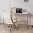 Modern Minimalist Rectangular MDF Stainless Steel Desks For Home Office