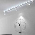 Modern Minimalist Acrylic Long Spotlight Track Light LED Flush Mount Ceiling Light For Living Room