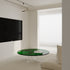 Modern Minimalist Cross Base Acrylic Coffee Table For Living Room