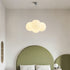 Modern Minimalist Round Ball Bubble Hardware PE 4/8 Light Chandelier For Living Room