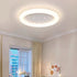 Modern Minimalist Round Full Star Iron Acrylic LED Flush Mount Ceiling Light For Bedroom