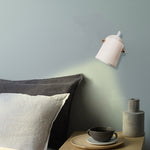 Modern Minimalist Rotatable Cylinder Iron 1-Light Wall Sconce Lamp For Living Room