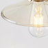 Traditional Vintage Round Wood Iron Glass 1-Light Wall Sconce Lamp For Bedroom