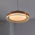 Contemporary Nordic Round Triple Disc Iron Acrylic LED Pendant Light For Living Room